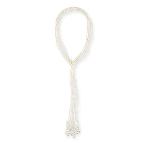 Колье из белого золота