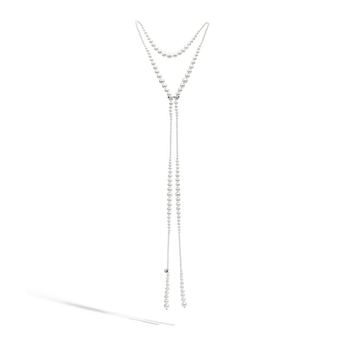 Колье из белого золота