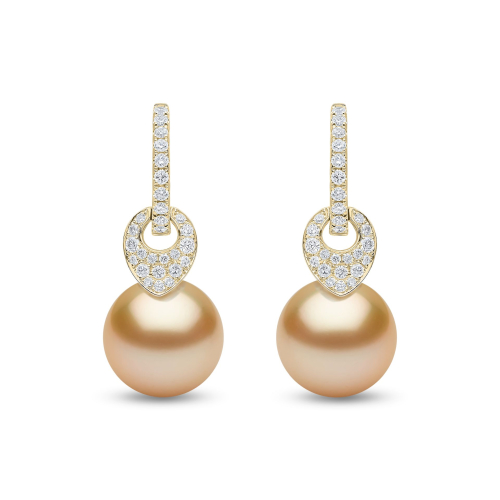 Серьги Jazz из 18-каратного золота с жемчугом и бриллиантами