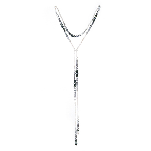 Колье из белого золота