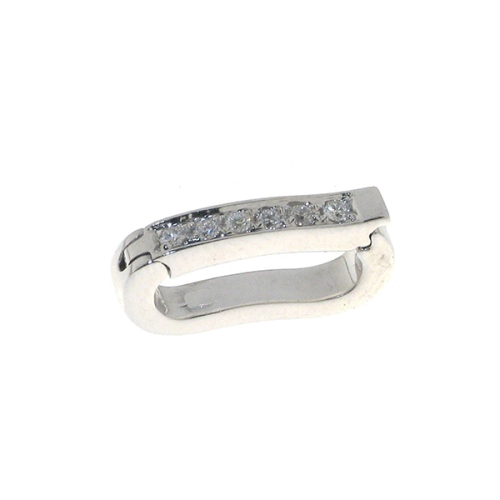 Застежка из белого золота с бриллиантами