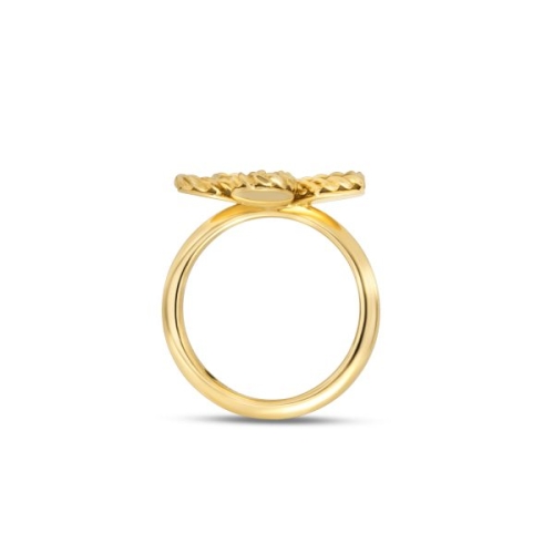 Кольцо Jasmine с бриллиантом и перламутром