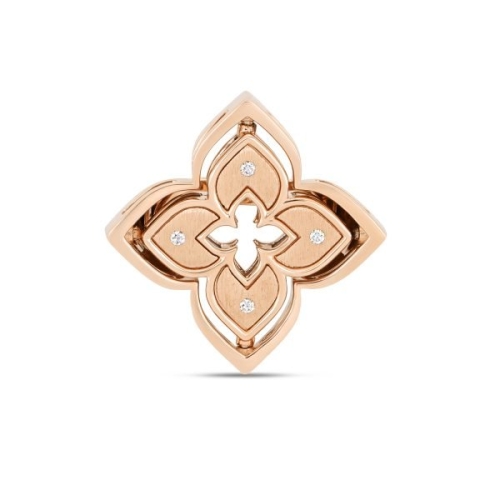 Кольцо Venetian Princess с бриллиантами и хризопразом