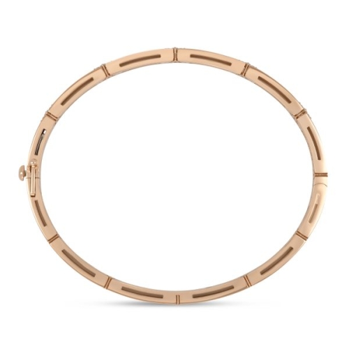 Браслет с черной керамической эмалью и бриллиантами 