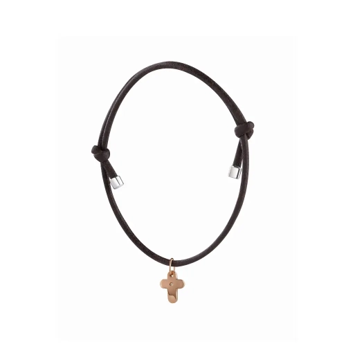 Браслет с подвеской-крестом MY FIRST