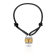 Подвеска Lock Couple из белого и желтого золота 18К с бриллиантами
