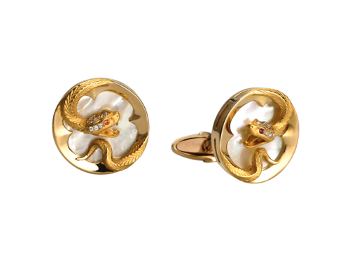 Запонки SNAKE