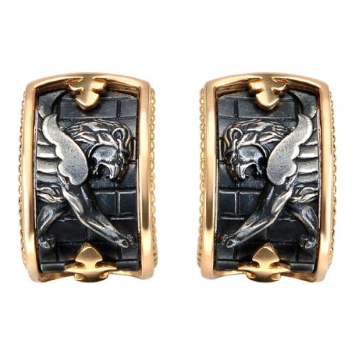 Серьги классика Silver Ribbon