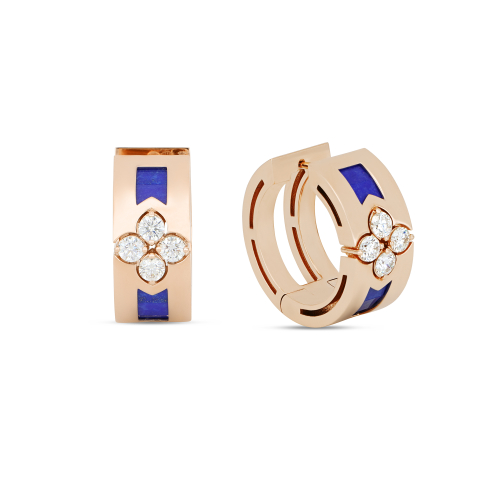 Серьги из золота 18 карат с бриллиантами