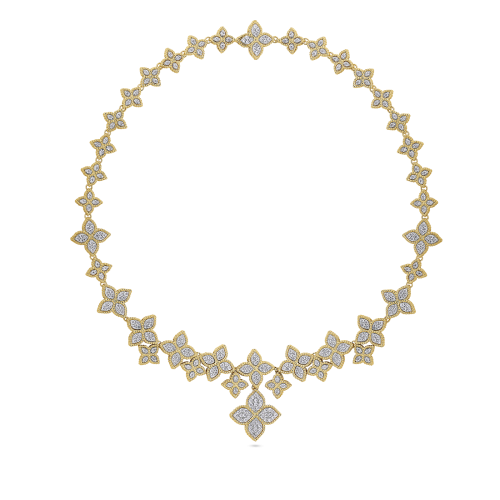Колье Princess Flowe из золота 18 карат с бриллиантами