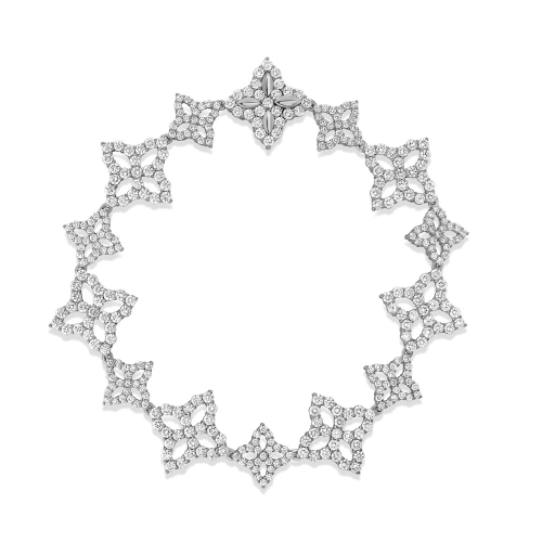 Браслет из 18-каратного золота с бриллиантами