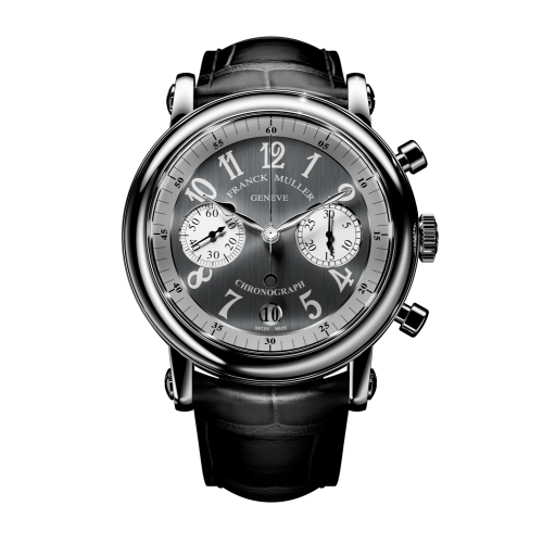 Round Chronograph Black