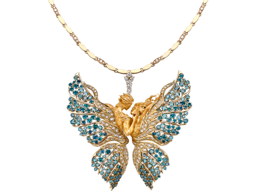 Ожерелье Eternal Butterfly Lovers