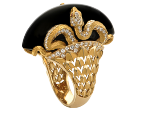 Кольцо MYTHOLOGY SNAKE ABANICO