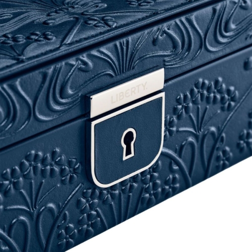 Шкатулка для драгоценностей Wolf x Liberty navy medium