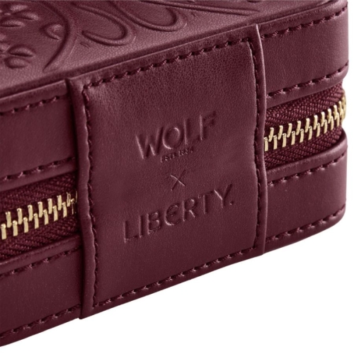 Дорожная шкатулка WOLF X LIBERTY Burgundy