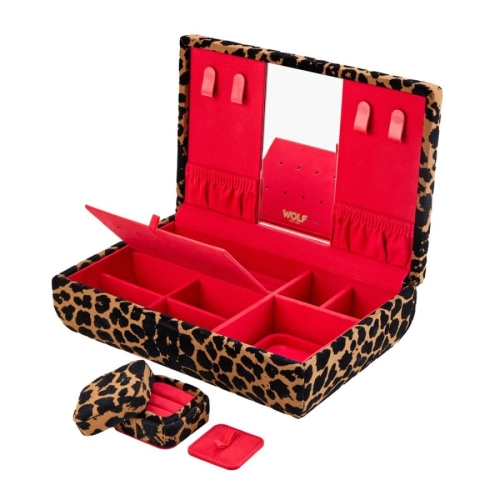 Шкатулка для украшений Savanna Leopard Print
