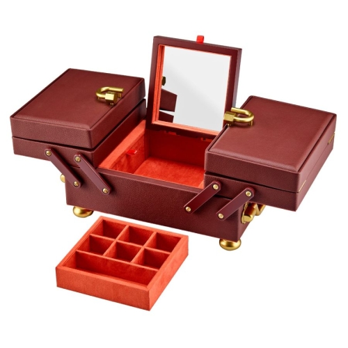 Шкатулка для драгоценностей Marla Aaron Baby Everything Box Burgundy
